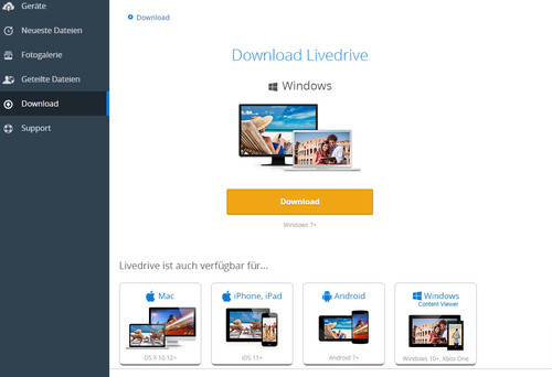 Cloud backup unlimitierter - -,