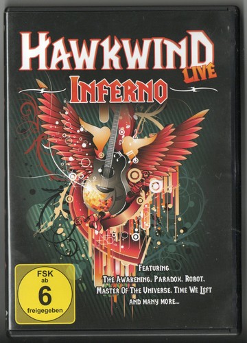 Hawkwind inferno live dvd - hawkwind,